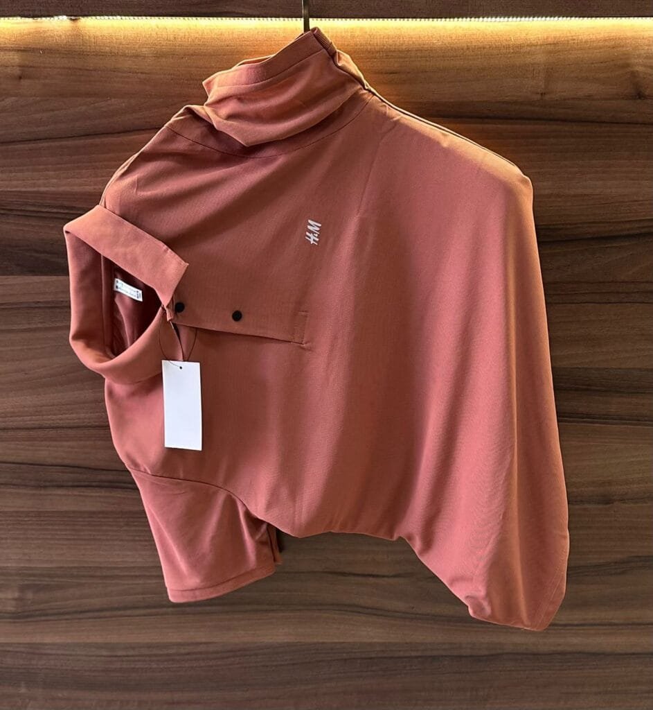 H.M Premium Solid Shirt – Soft SAPP Matty Fabric Terracotta