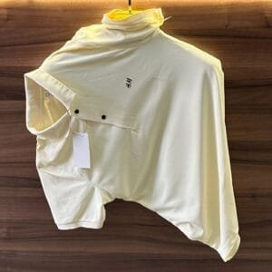 H.M Premium Solid Shirt – Soft SAPP Matty Fabric cream