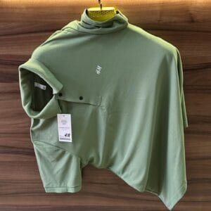 H.M Premium Solid Shirt – Soft SAPP Matty Fabric green