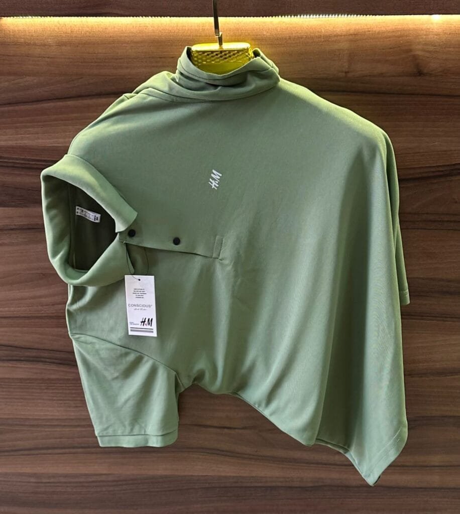 H.M Premium Solid Shirt – Soft SAPP Matty Fabric green