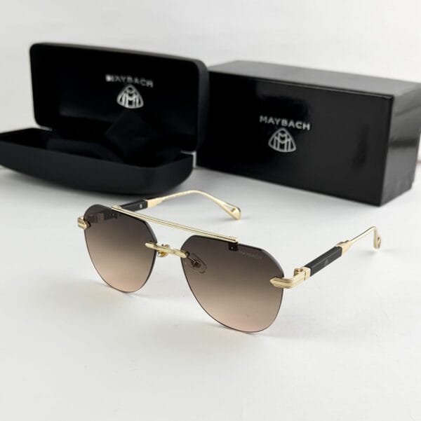 Maybach Gold Brown 3114 – Premium Luxury Sunglasses