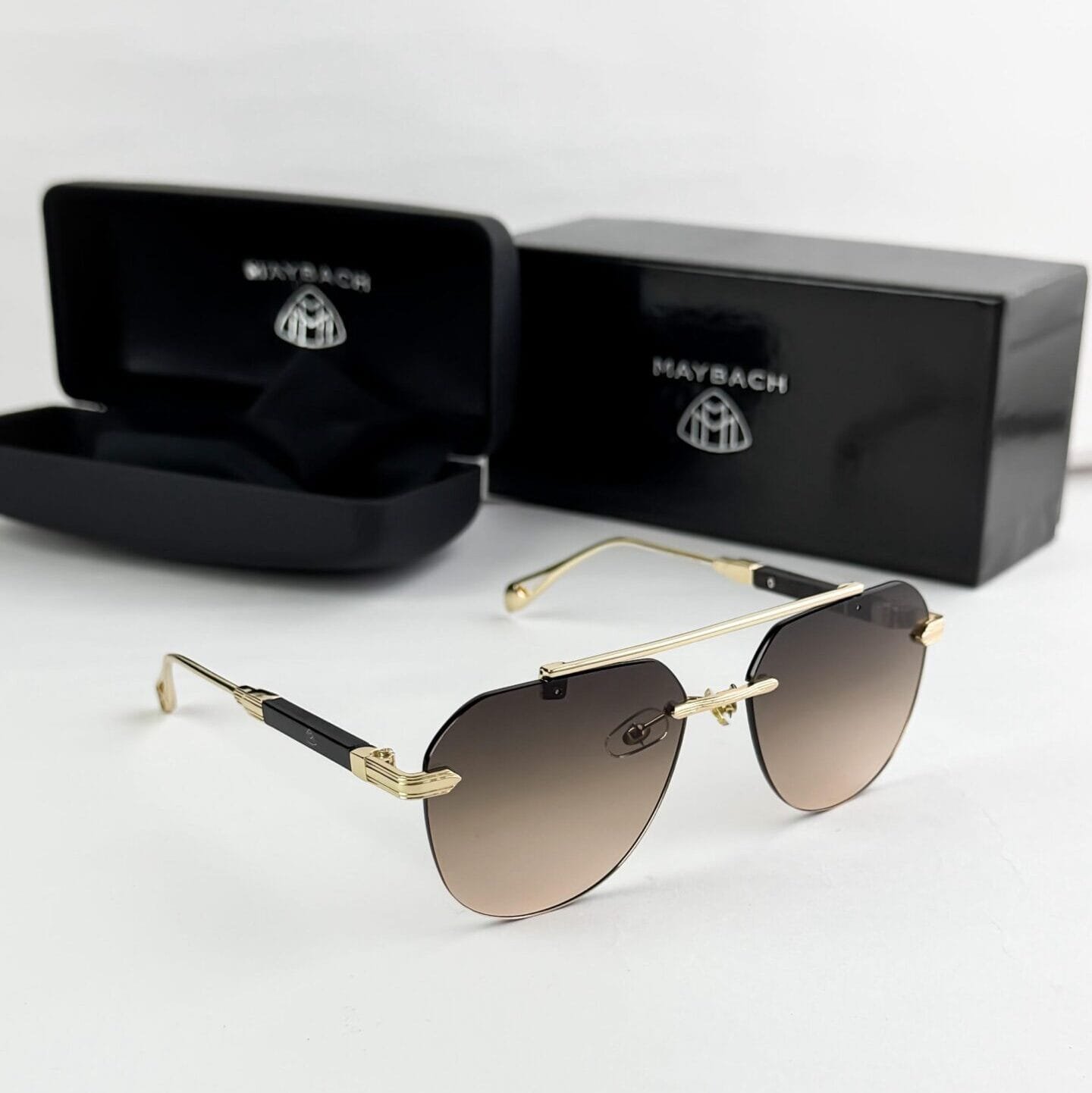 Maybach Gold Brown 3114 – Premium Luxury Sunglasses