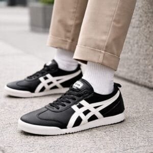 Onitsuka Tiger Mexico 66 Black White Sole
